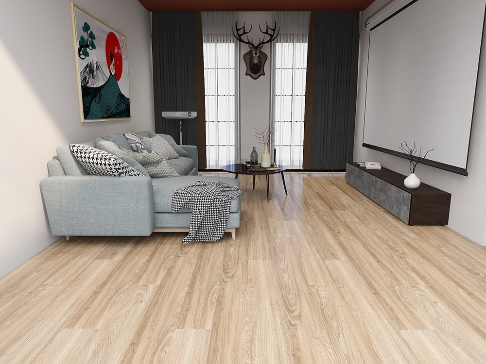 Revêtement de sol LVT à dos sec Revêtement de sol LVT à dos sec
