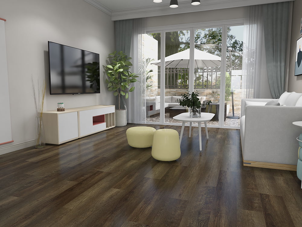 Revêtement de sol LVT à dos sec