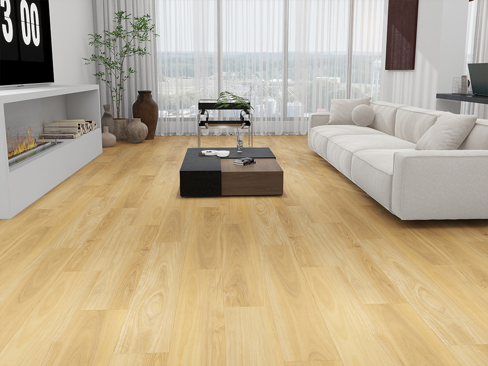 Plancher SPC à noyau rigide