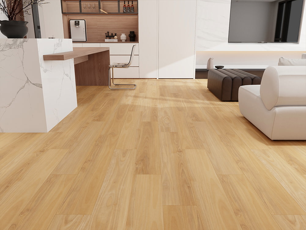 Plancher SPC à noyau rigide